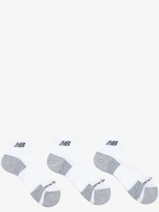 New Balance Чорапи за бягане Бели 3 чифта