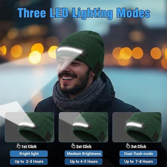 SGTT Lanternă Reîncărcabilă De Tip Cască LED IP65 Cu Luminozitate Maximă 140lm