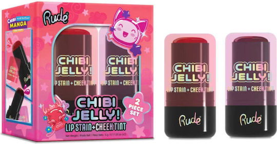 Rude Cosmetics Set Lip Stain 5gr