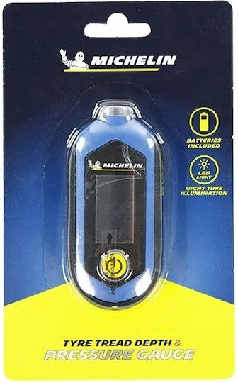 Michelin Digital Pressure Gauge 10.3 Bar Tire Tread Depth Gauge Led Flashlight