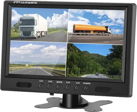 9-inch Rearview Camera Screen for Car Dashboard