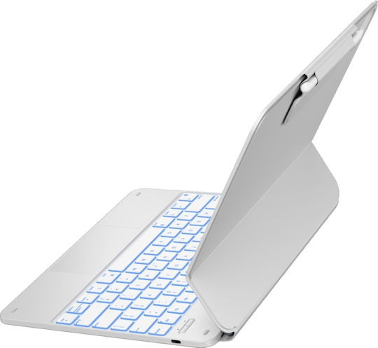 Typecase Edge Klappdeckel Robust mit Tastatur Weie (iPad Pro 13 2024/2025)