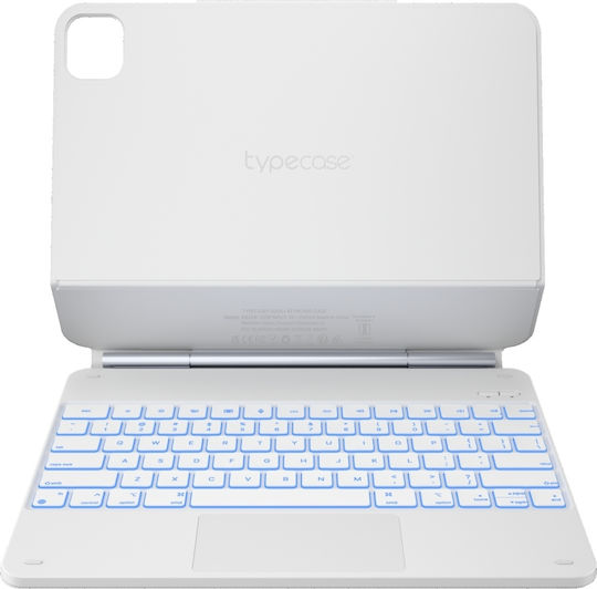 Typecase Edge Klappdeckel Robust mit Tastatur Weie (iPad Pro 13 2024/2025)