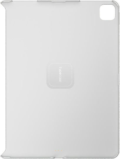 Typecase Edge Klappdeckel Robust mit Tastatur Weie (iPad Air 13 2024/2025)