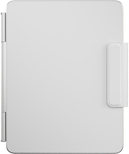 Typecase Edge Klappdeckel Robust mit Tastatur Weie (iPad Air 13 2024/2025)