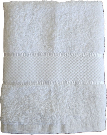 Kotonia Home Hotel Face Towel 130x70cm White Weight 400gsm
