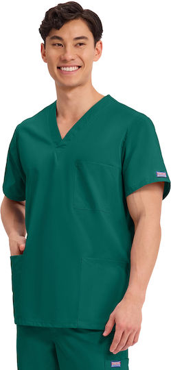 Cherokee Unisex Medizinische Bluse Grün