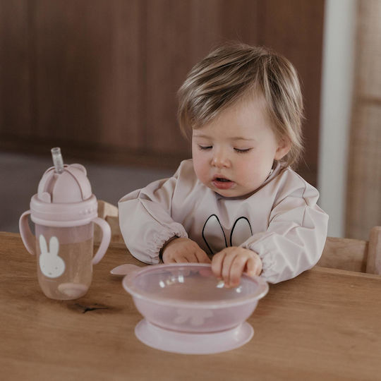 Miffy Set Baby Cutlery for 6+ Months Pink 2 Pieces