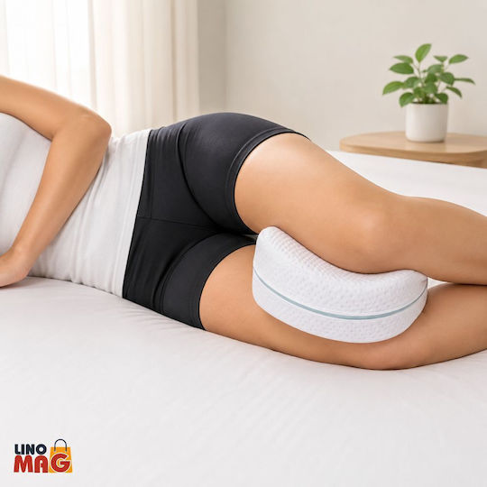 Linomag Μαξιλάρι με Memory Foam σε Λευκό χρώμα