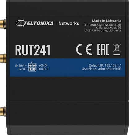 Teltonika RUT241 v1 Router 4G wireless