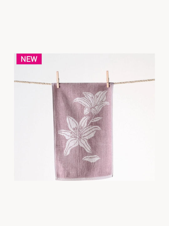 Kentia Stylish Handtuch 30x50cm Mauve Gewicht 500gr/m²