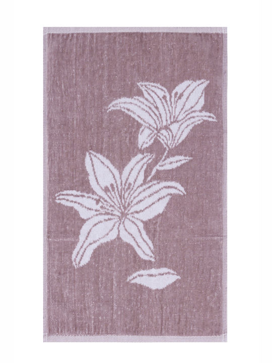 Kentia Stylish Handtuch 30x50cm Mauve Gewicht 500gr/m²