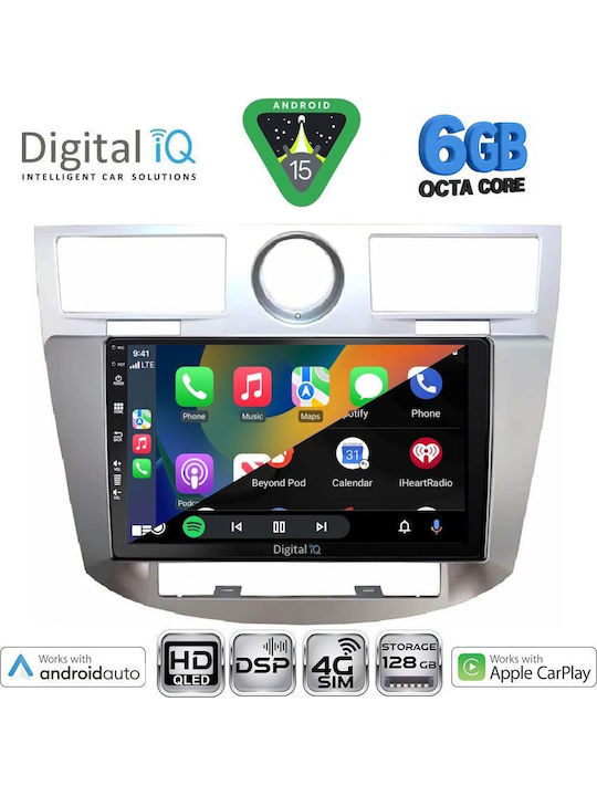 Digital IQ Car Audio System Chrysler Sebring 2008-2010 Bluetooth USB WiFi GPS Apple CarPlay Android Auto with 9" Touch Screen