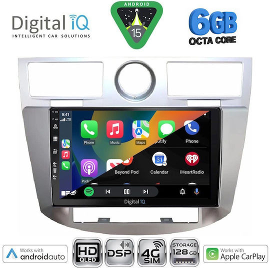 Digital IQ Car Audio System Chrysler Sebring 2008-2010 Bluetooth USB WiFi GPS Apple CarPlay Android Auto with 9" Touch Screen