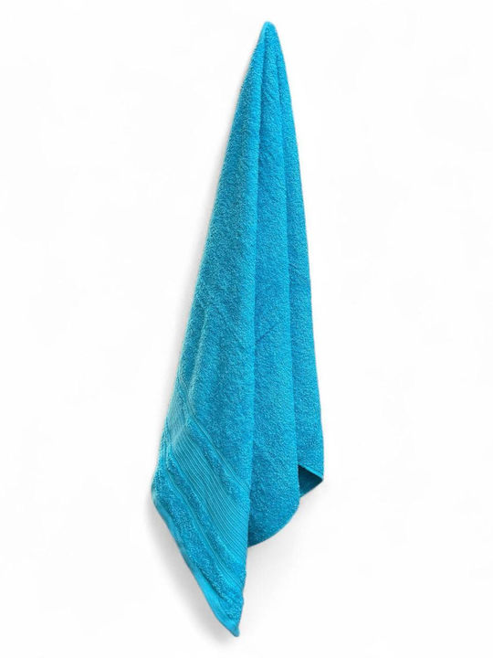 Olia Home Bath Towel Set 3pcs Turquoise Weight 550gr/m²