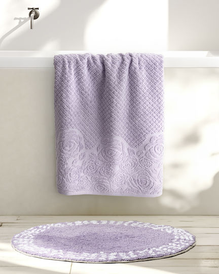 Nima Σετ Πετσέτες Μπάνιου 3τμχ Melani Butterflies Βάρους 450gr/m²