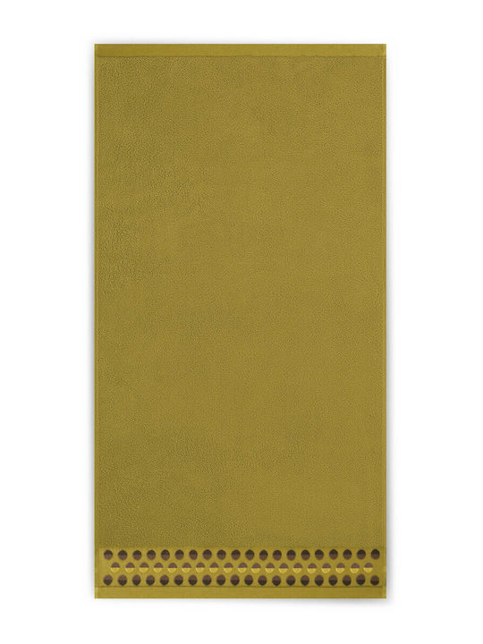 Zwoltex 70x140cm Olive Badetuch Gewicht 450gr/m²