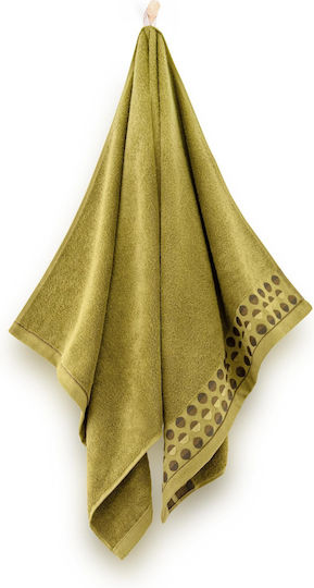Zwoltex 70x140cm Olive Badetuch Gewicht 450gr/m²