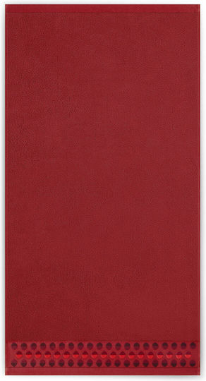 Zwoltex Προσώπου 50x90εκ. Red Βάρους 450gr/m²
