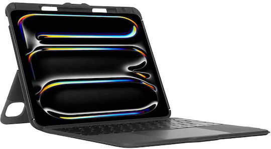 Targus Targus Versavu Keyboard Folio Trackpad Wireless Bluetooth 5.0 Qwerty Gb Black