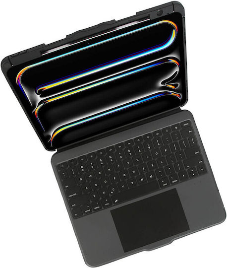 Targus Targus Versavu Keyboard Folio Trackpad Wireless Bluetooth 5.0 Qwerty Gb Black