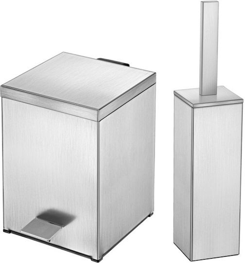 Sanco Inox Софт Клоуз 5лт Сребрист