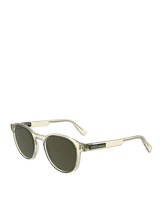 Lacoste Ochelari de Soare Pentru Bărbați cu Ramă Galbenă și Lentilă Galbenă L6055S-750