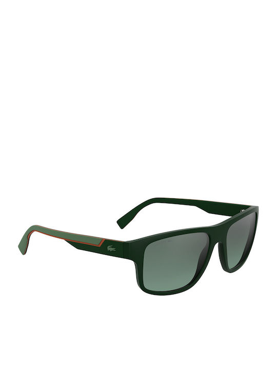 Lacoste Ochelari de Soare Pentru Bărbați cu Ramă Verde și Lentilă Verde L6057S-301