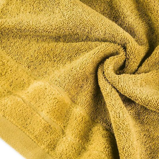 Eurofirany Handtuch 30x50cm Senf Gewicht 500gr/m²