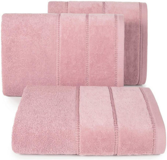 Eurofirany Hand Towel Mari 30x50cm Dark Lilac Weight 500gr/m²