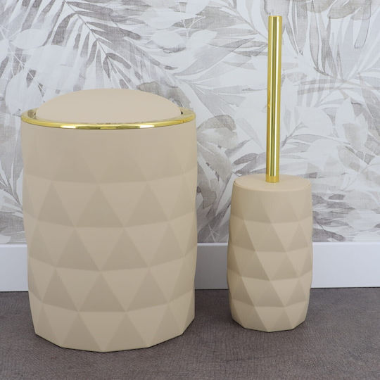 Atmosphera 06. Kunststoff Badezimmer Toilettenbürste Ecru