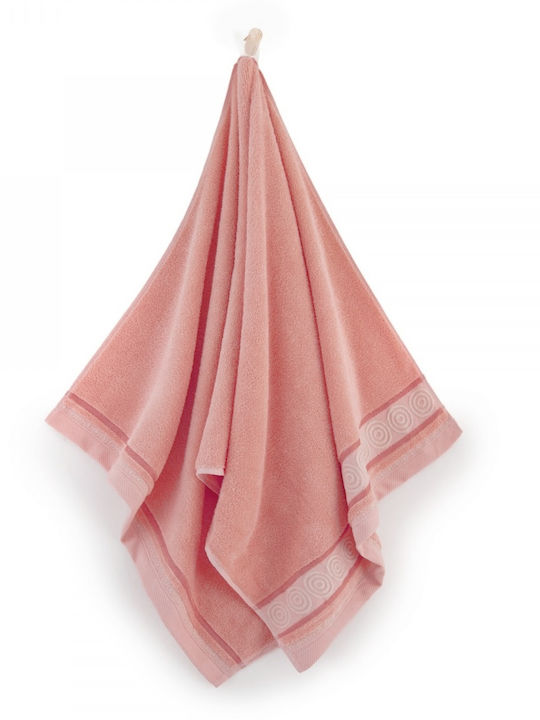 Zwoltex Handtuch Rondo 30x50cm Salmon Gewicht 450g/m²