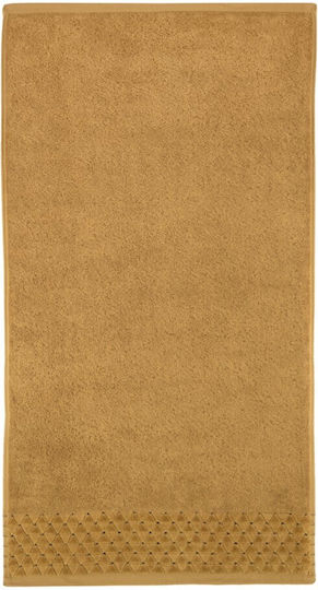 Zwoltex Πετσέτα Προσώπου Oscar 50x100εκ. Mustard Βάρους 500gr/m²