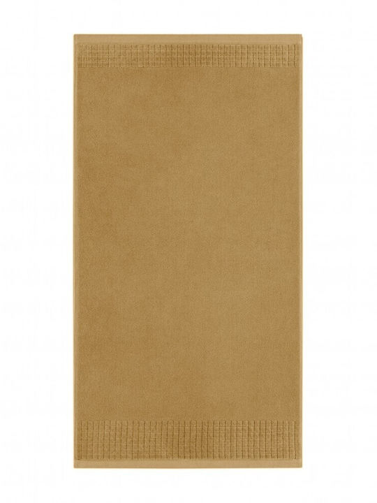Zwoltex Πετσέτα Προσώπου 50x100εκ. Mustard Βάρους 500gr/m²