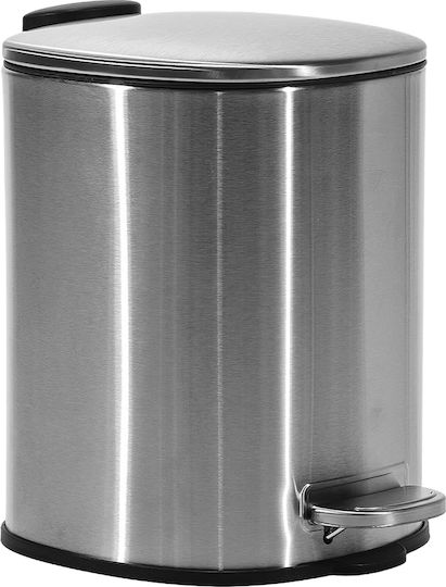 Vestiamo Casa Inox Bathroom Basket 3lt Silver