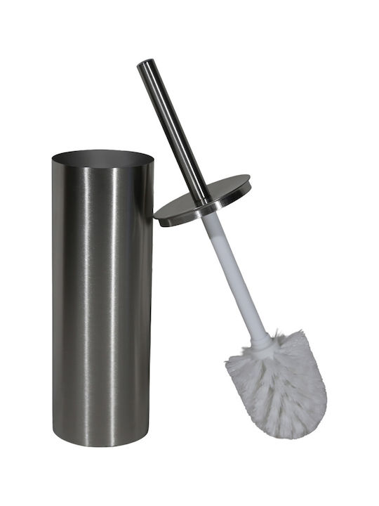 San Lorentzo Inox Badezimmer Toilettenbürste Silber