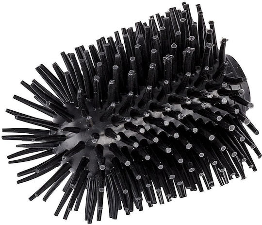 Wenko Plastic Coș de gunoi pentru baie Negru