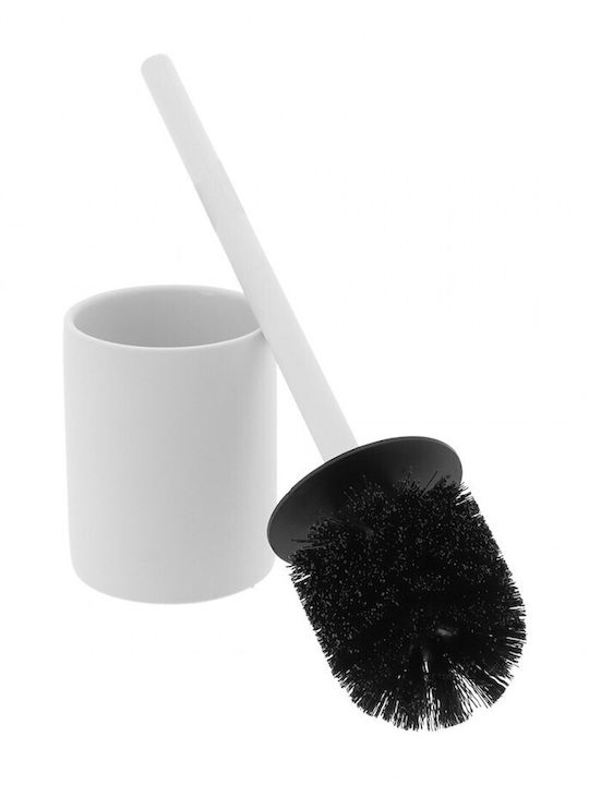 Keramische Toilettenbürste Badezimmer Weiß