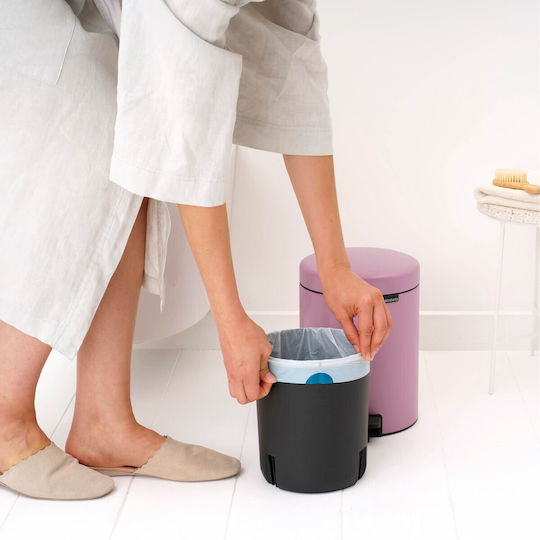 Brabantia Newicon Coș Metalic De Baie 5lt Roz
