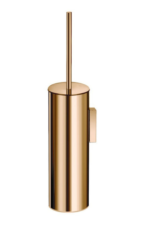 Sanco Inox Coș de gunoi pentru baie Rose Gold 24k Polished