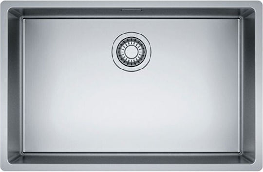 Franke Square Bxx 210-80 1270649618 Drop-In Spüle Inox Gebürstet B84xT45cm Silber