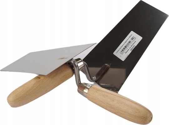 Trapezförmige Spachtel 160 Edelstahl