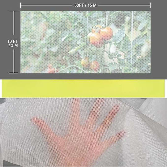 Ground Cover Fabric 30gr/m² 3x15m White