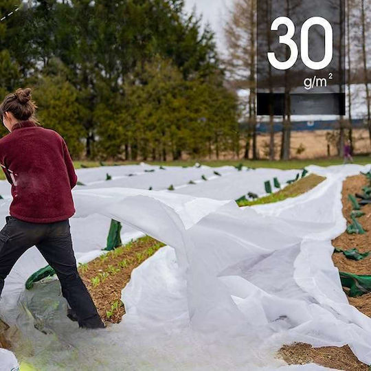 Ground Cover Fabric 30gr/m² 3x15m White