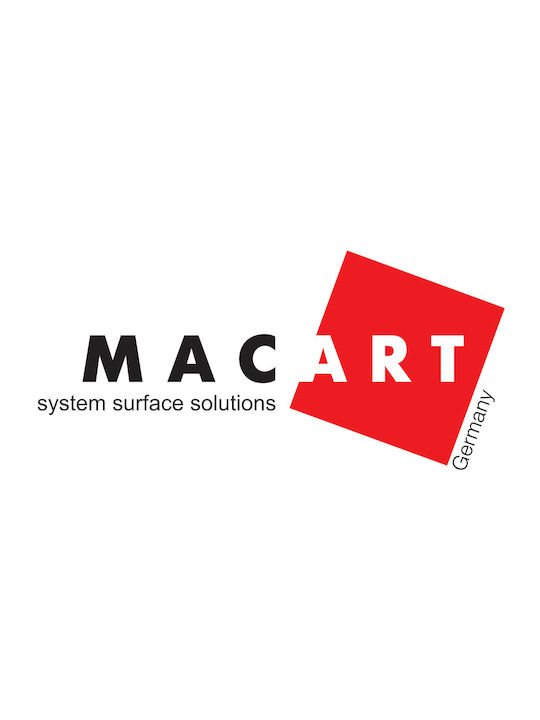 Macart Harmony Ένθετος Νεροχύτης Αριστερός από Συνθετικό Γρανίτη Μ80xΠ50cm Alpina