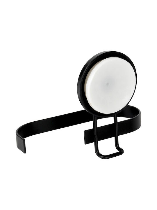 Paper Holder Metallic with Suction Cup Black
