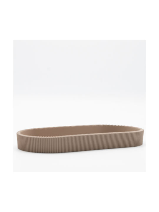 Ankor Soap Dish Plastic Brown