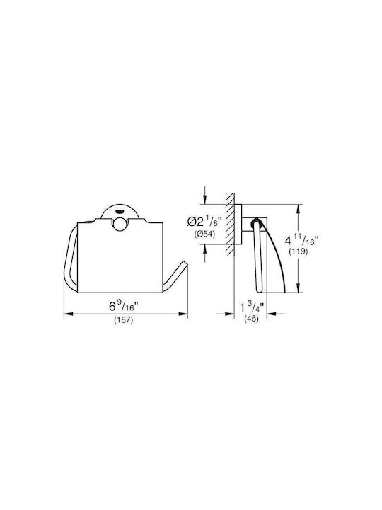 Grohe Papierhalter 4005176782763