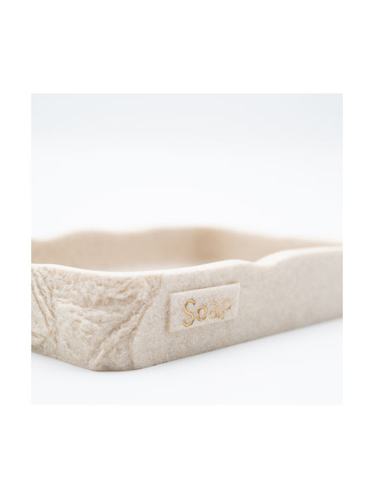 Ankor Soap Dish Plastic Beige