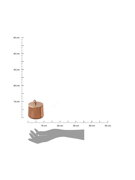 Container Organizer Brown